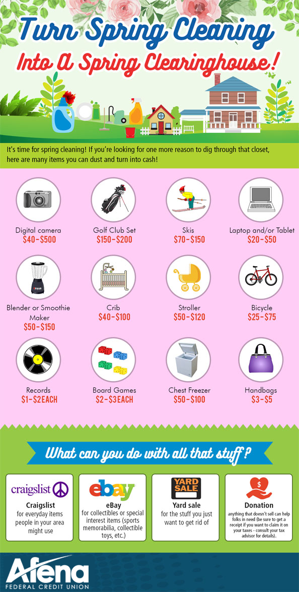Spring Cleaning infographic